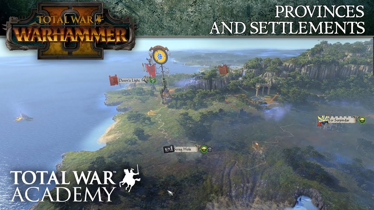 Total war warhammer 2 map
